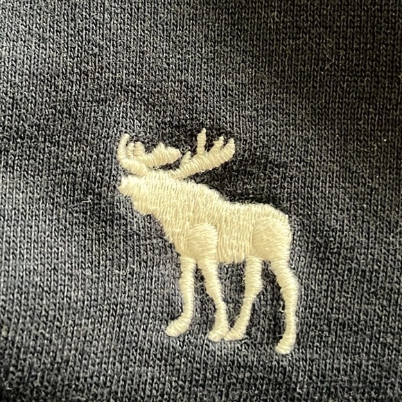 Abercrombie & Fitch Black Vintage Button Down Sweater Jacket M - Picture 6 of 12